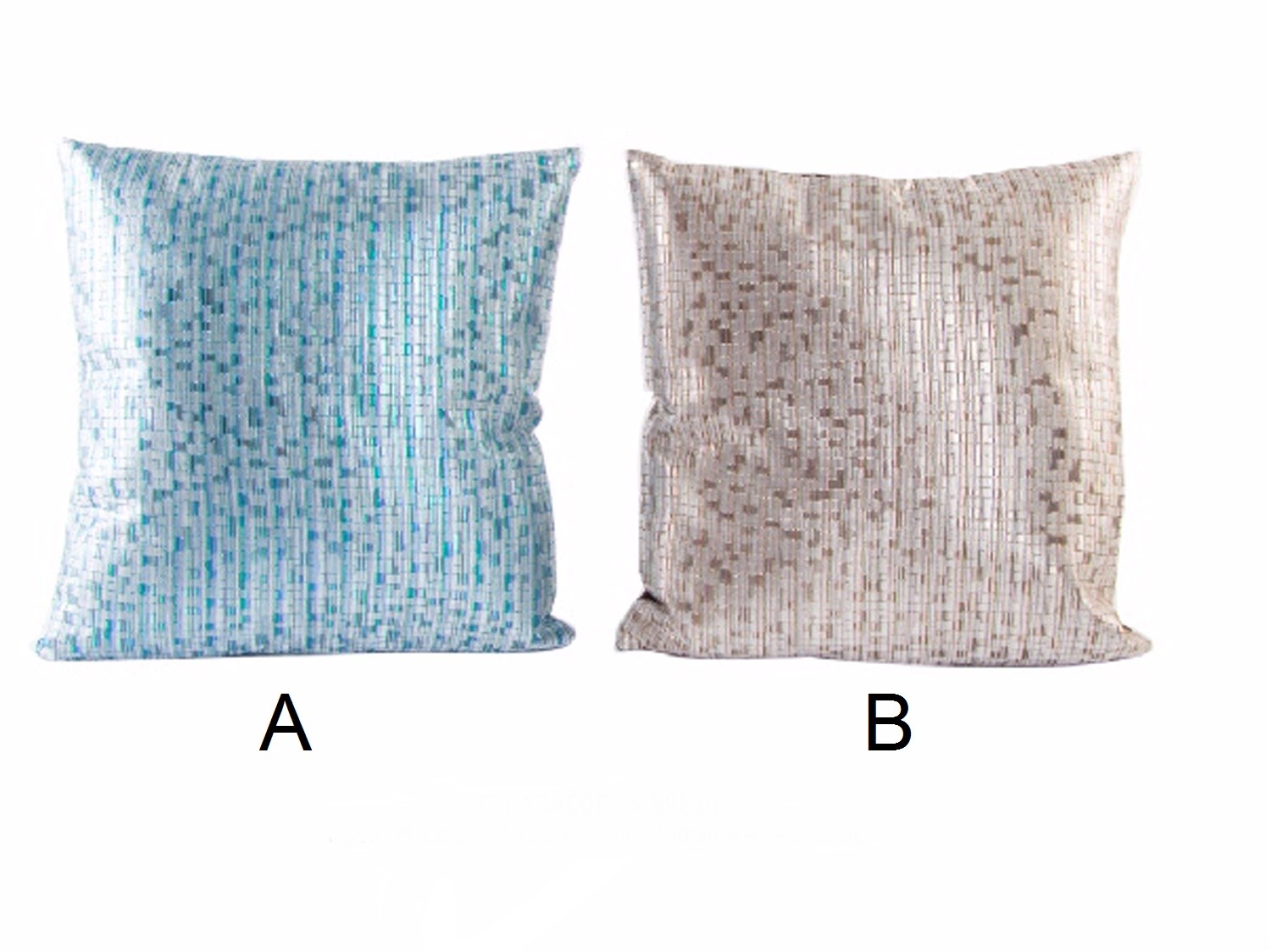 Square cushion with stripes - 2 Models
