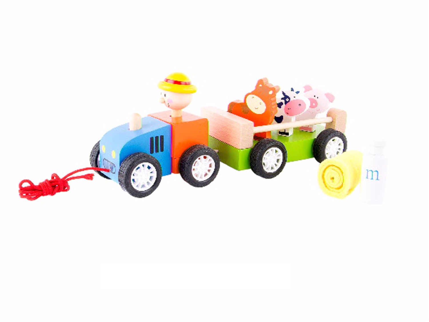 Déflecteurs bois enfant - Modèle de Tracteur