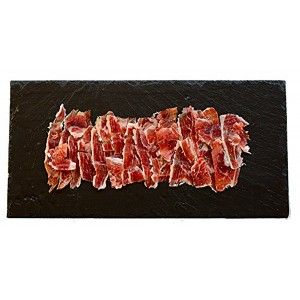 Table of slate, to tapas, cheeses, snacks, 20x40 cm, Set Professional of 6 units. Natural Slate