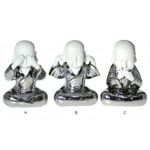 Figure di Buddha in Ceramica 3 modelli