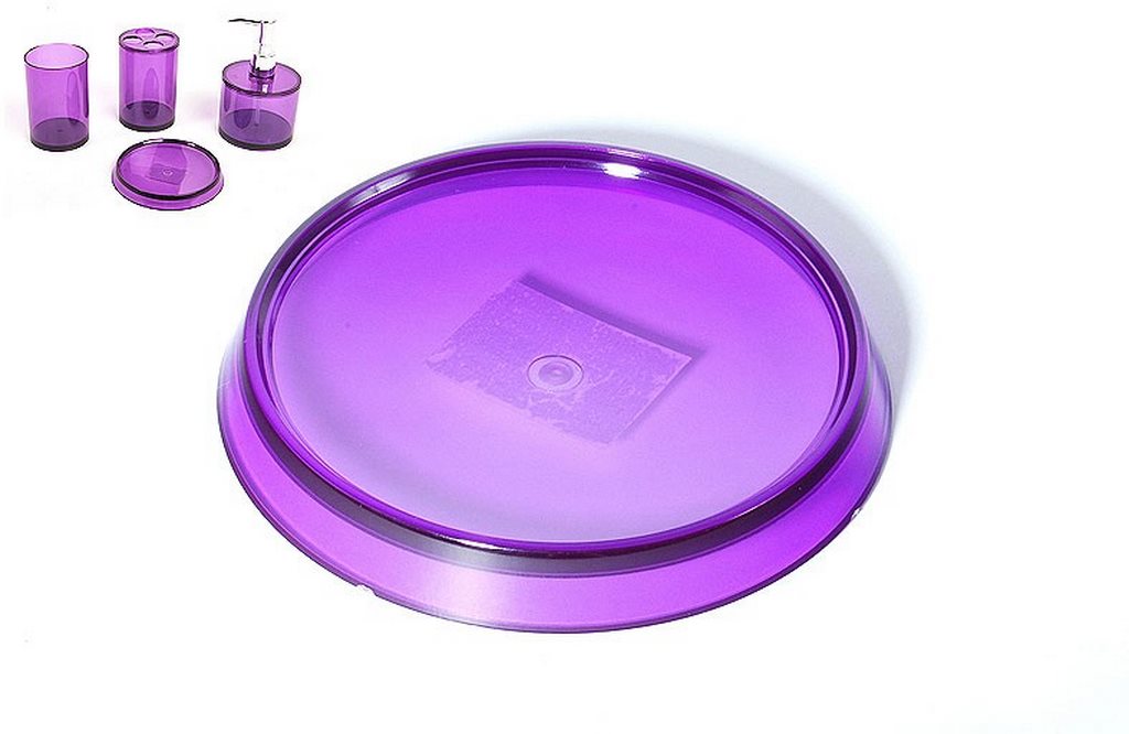 Porte-savon violet