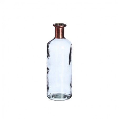 bottle grey crystal decoration