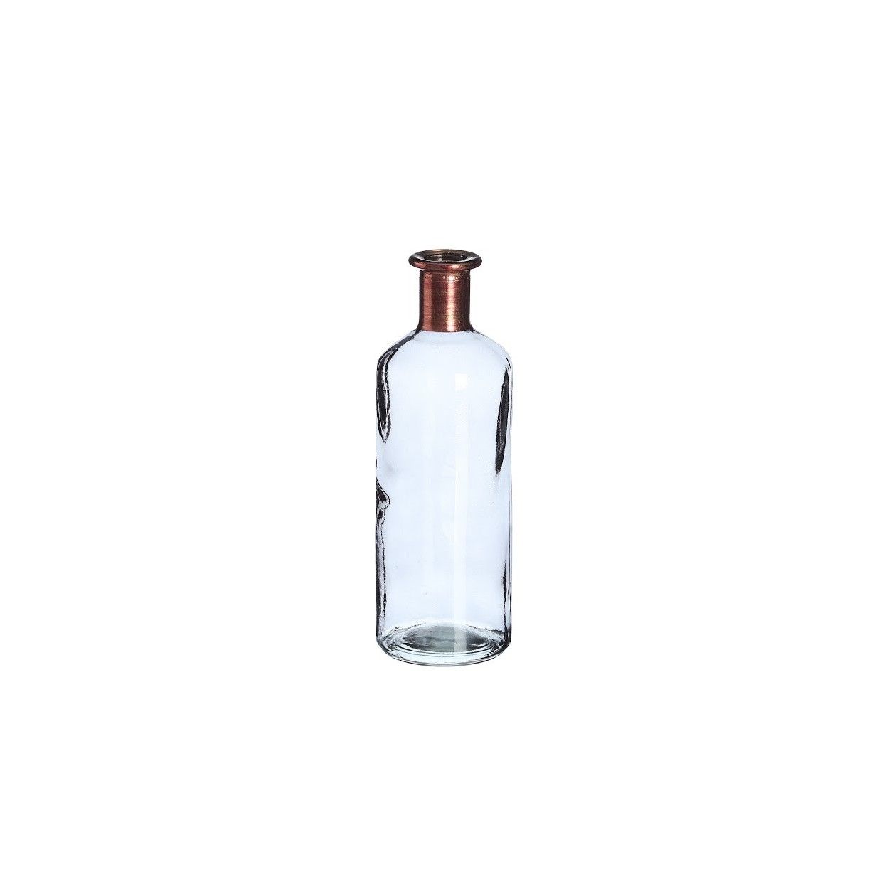 bottle grey crystal decoration