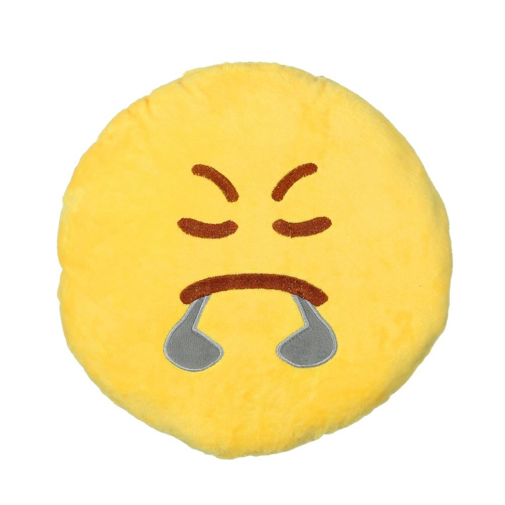 Cushion Angry yellow