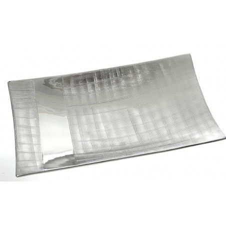 Centre De Forme Rectangulaire En Céramique D'Argent
