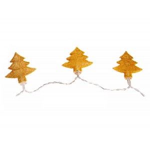 GUIRNALDA LED ÁRBOL NAVIDAD 10 LUCES 150 CM