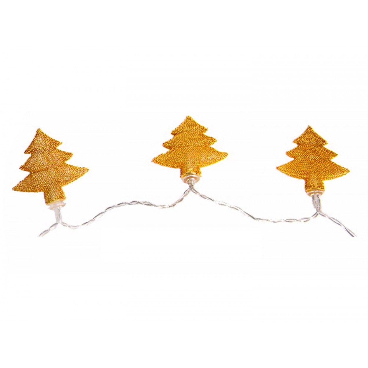 GUIRNALDA LED ÁRBOL NAVIDAD 10 LUCES 150 CM