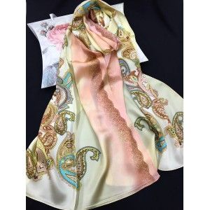 PAÑUELO DE SEDA 100% NATURAL VIWIN & SILK