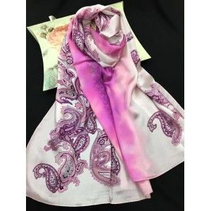 FOULARD DE SOIE 100% NATURELLE VIWIN & SOIE