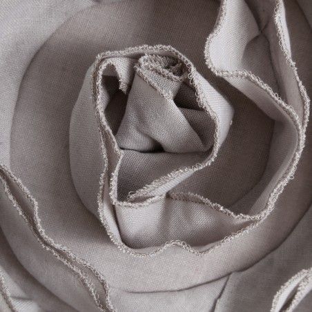 Cushion of cotton and Polyester Model Pink. Grey