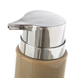 Set de baño de 3 piezas. Marrón y Blanco