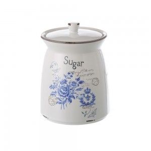 Jar pour le Sucre. Grès Blanc
