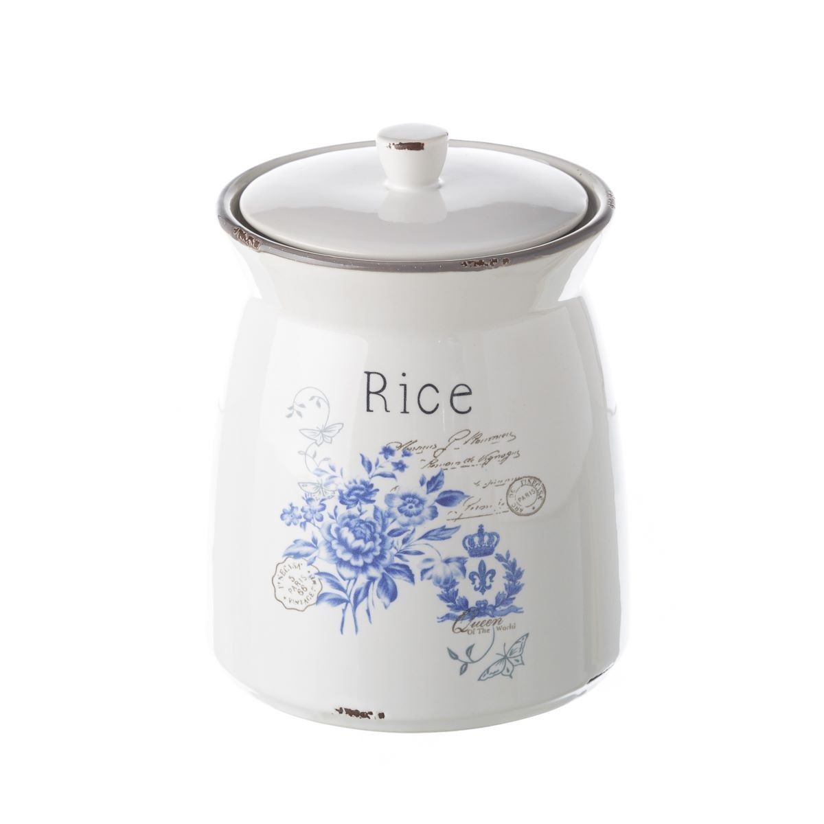 Le bocal pour le Riz. Grès Blanc
