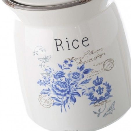 Le bocal pour le Riz. Grès Blanc
