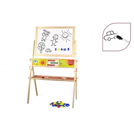 Slate and Wood Game. Child