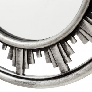 Lot de 3 miroirs d'argent