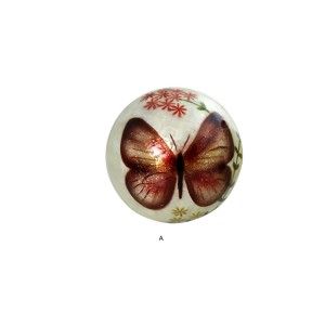 Des boules de la mère-de-Pearl Modèle de Papillons. 3 modèles