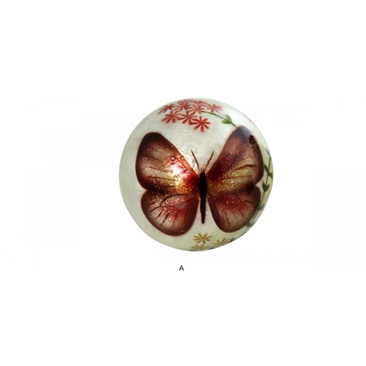 Balls of mother-of-Pearl Model Butterflies. 3 models