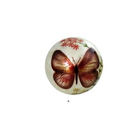 Balls of mother-of-Pearl Model Butterflies. 3 models