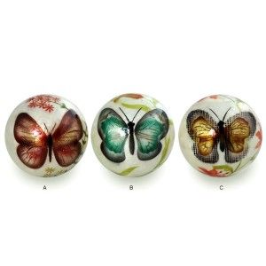 Bolas de Nácar Modelo Mariposas. 3 modelos