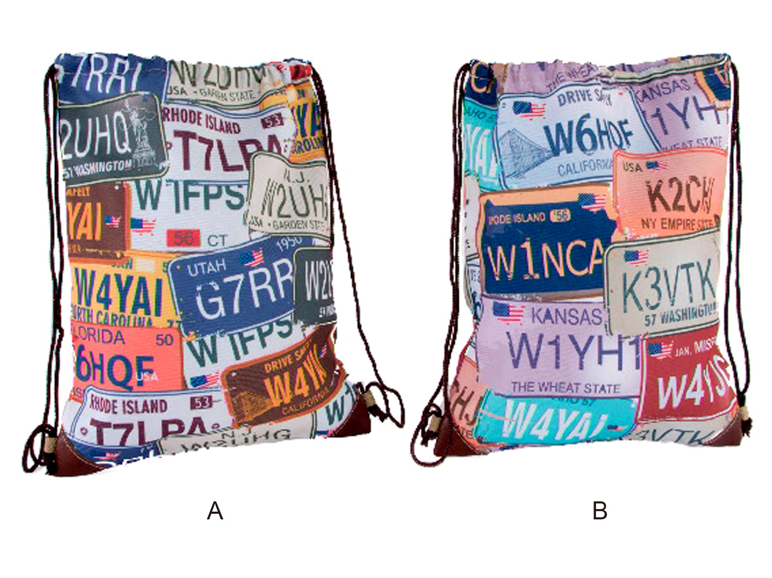 Backpack Polyester Model number Plates