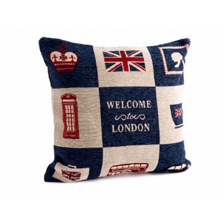 Coussin Jacquard Modèle De Londres