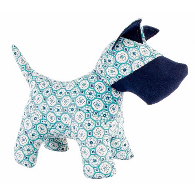 Soggetto porta cotone pu a forma di cane