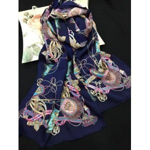SILK HANDKERCHIEF 100% NATURAL VIWIN & SILK