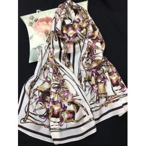 SILK HANDKERCHIEF 100% NATURAL VIWIN & SILK