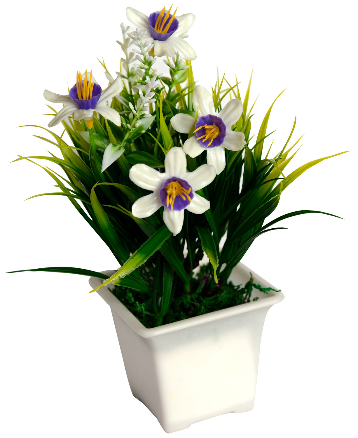 Artificial plant with pot
