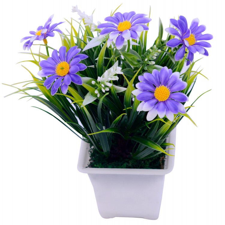 Artificial plant with pot