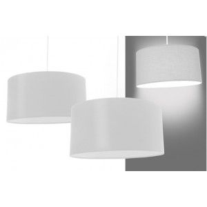 Lampada a soffitto tonda bianca