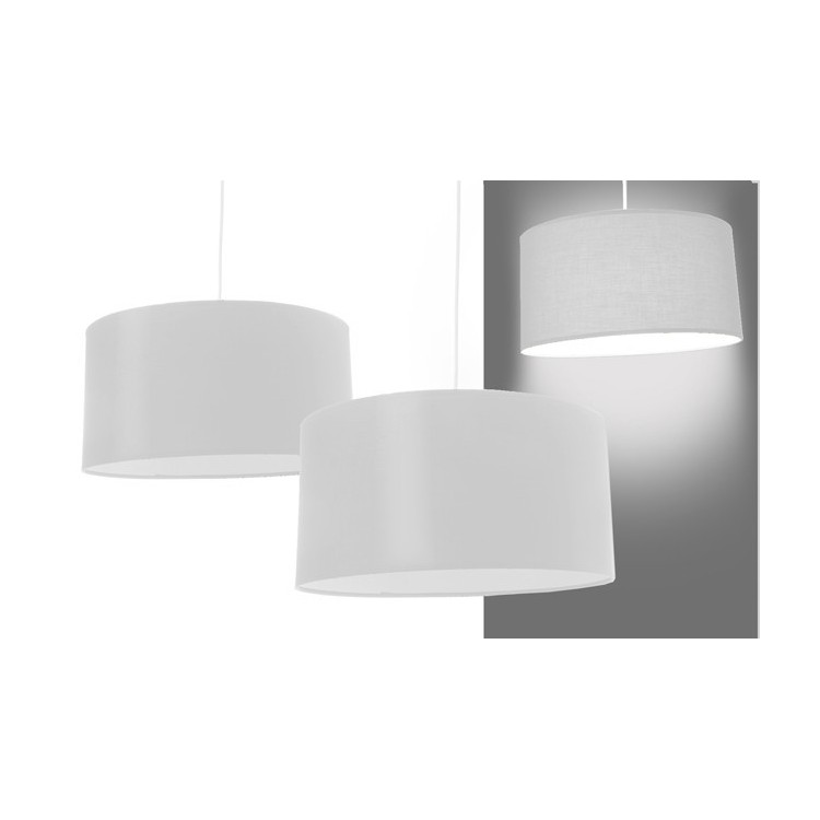 Lamp ceiling round white
