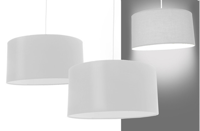 Lamp ceiling round white