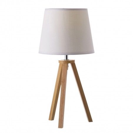 Lamp white wood