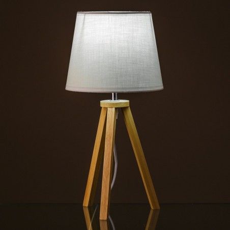 Lamp white wood
