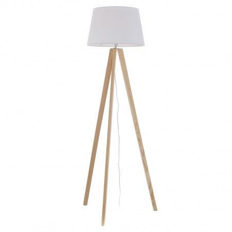 Floor lamp high, and white wood