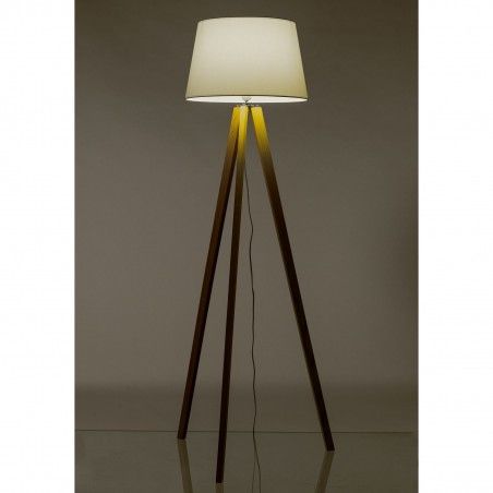 Floor lamp high, and white wood