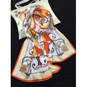 SCARF ORIGINAL SILK - MODERN DESIGN 100% NATURAL VIWIN & SILK