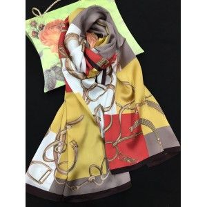 FOULARD ORIGINAL DE LA SOIE - DESIGN MODERNE 100% NATUREL VIWIN & SOIE