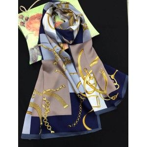 SCIARPA ORIGINALE DI SETA - DESIGN MODERNO 100% NATURALE VIWIN & SILK