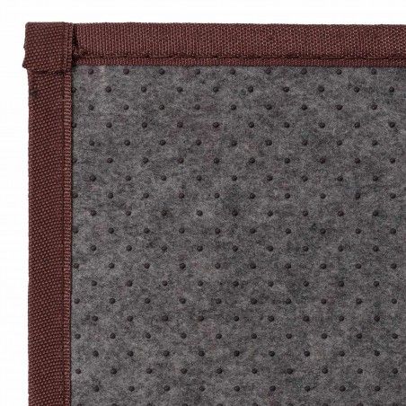 Tapis, Bois couleur Noyer. Bambou