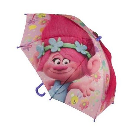 Ombrello Bambino Manuale con le foto dei Troll.