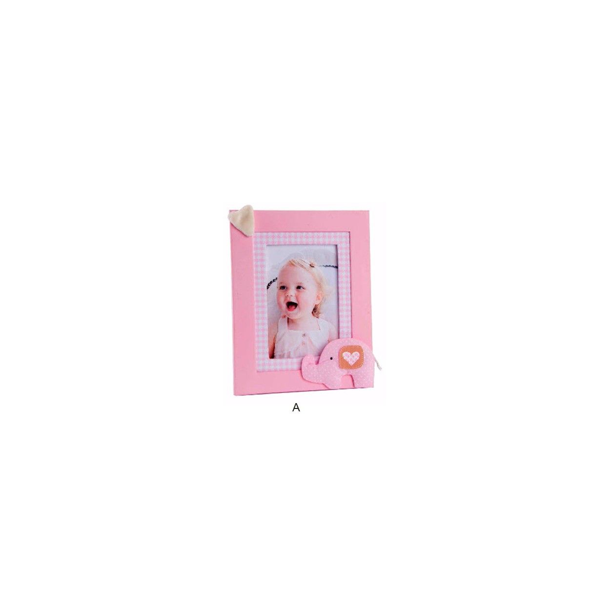 Photo frame made of Fabric and Cardboard animals
