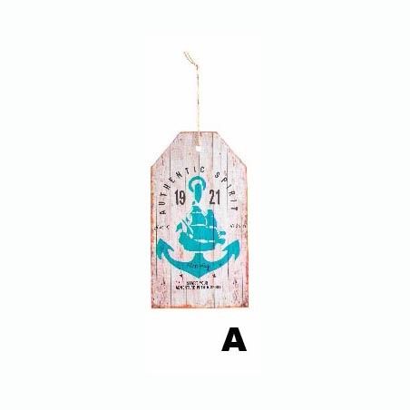 Iron Wood Decorated with Anchor