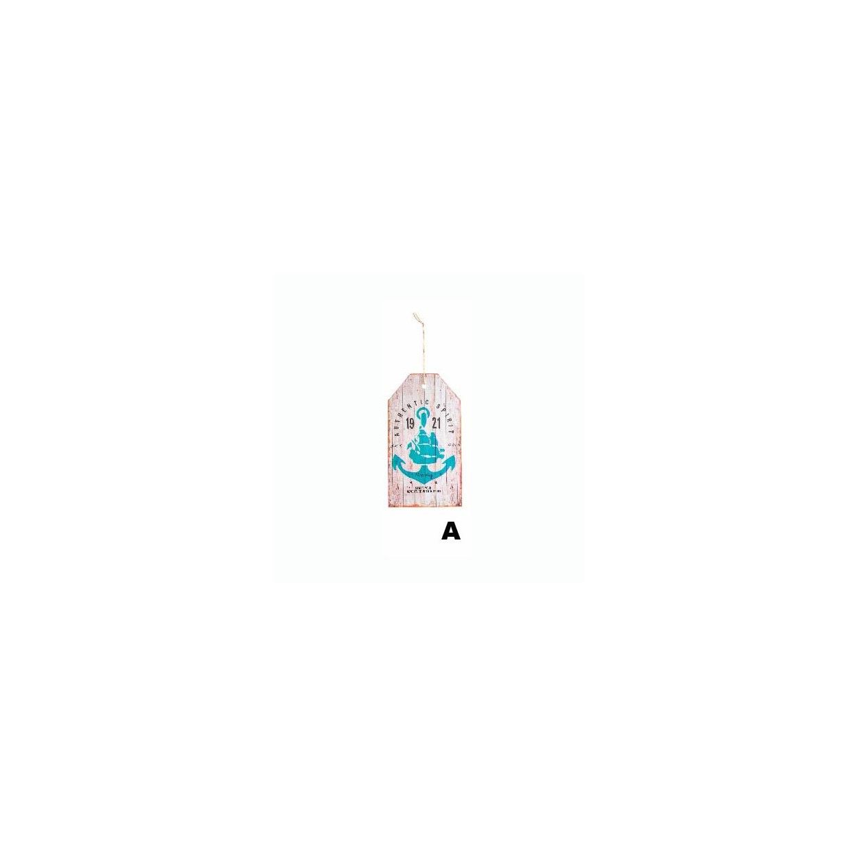 Iron Wood Decorated with Anchor