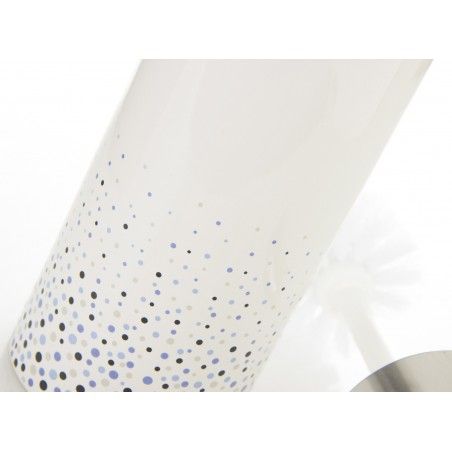 Escobillero de cerámica "Dots Blue"