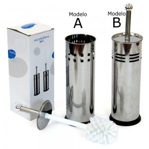 Escobillero moderni in acciaio inox
