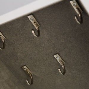 Cuelgallaves blanc moderne