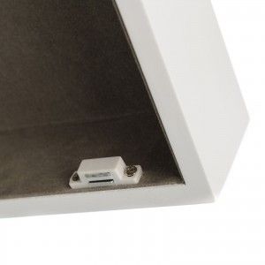 Cuelgallaves blanc moderne